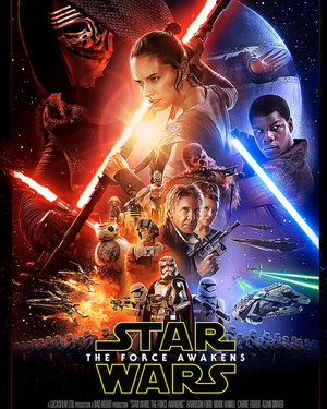 See Jar Jar Edition of The STAR WARS: THE FORCE AWAKENS Poster 