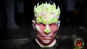 See The Night King From GAME OF THRONES Sculpted Using Watermelon