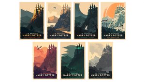 Seven Fantastically Magical HARRY POTTER Posters Created by Olly Moss