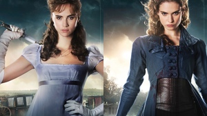 Six PRIDE AND PREJUDICE AND ZOMBIES Character Posters