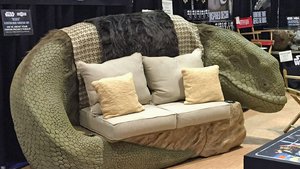 Snuggle Up To Watch STAR WARS On This Dewback Couch