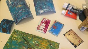 Social Distancing with Kids Is Fun: Rollerball Paint Cards