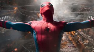 Spider-Man Hold's a Billboard Together For SPIDER-MAN: HOMECOMING