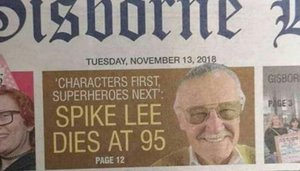 Spike Lee Responds to New Zealand Magazine Mistaking Him For Stan Lee