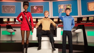 STAR TREK 50th Anniversary Barbie Doll Collectible Figures