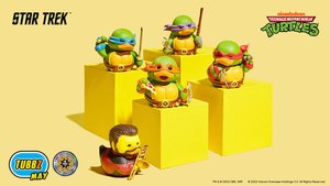 STAR TREK and TMNT Get Fun Rubber Ducks from TUBBZ