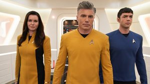 STAR TREK: STRANGE NEW WORLDS Star Anson Mount on Captain Pike's 