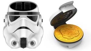 STAR WARS-ify Your Breakfast With a Stormtrooper Toaster and Waffle Maker