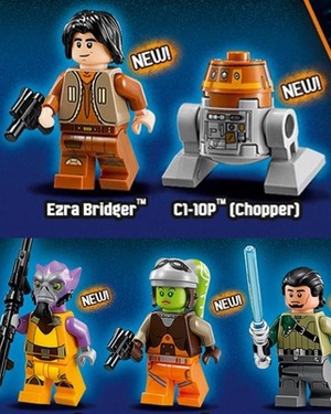 STAR WARS REBELS LEGO Sets Reveal New Characters