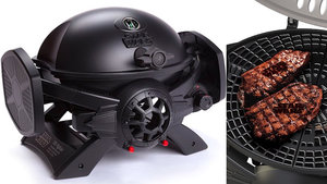 STAR WARS TIE Fighter Gas Grill Scorches the Logo on Your Food