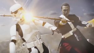 Stop-Motion Animated ROGUE ONE Short From Hot Toys Features Chirrut Îmwe Fighting Stormtroopers