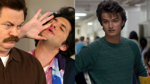 STRANGER THINGS: Ben Schwartz (Jean-Ralphio) and Joe Keery (Steve Harrington) Meet in Fun Video