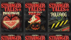 STRANGER THINGS Season 2 Gets Some Radical Retro-Style Book and Game Art From Butcher Billy