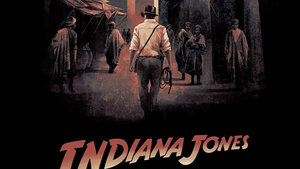 Striking Indiana Jones Poster From Bottleneck Gallery