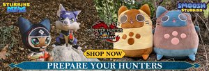 Stubbins Introduce New MONSTER HUNTER RISE: SUNBREAK Plushies