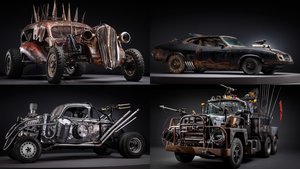 Stunning Photos of the Badass Cars of MAD MAX: FURY ROAD Before They Were Destroyed