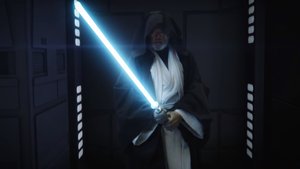 Stunning Reimagining of The Climactic Lightsaber Duel Between Darth Vader and Obi-Wan Kenobi in A NEW HOPE