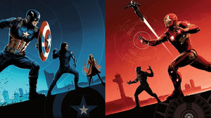 Stylish New CAPTAIN AMERICA: CIVIL WAR IMAX Posters