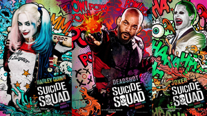 SUICIDE SQUAD Gets Some Colorful, Eye-Popping Character Posters