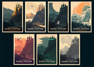 Take a Look at This Wonderful Series of Unreleased HARRY POTTER Cover Art From Olly Moss