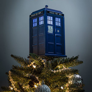 TARDIS Tree Topper May Be Better for Your Desk Than for Your Christmas Tree