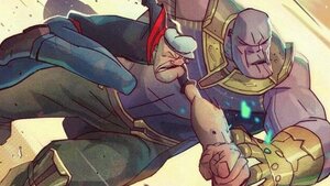 Thanos Takes a Wicked Punch to the Face from Popeye in New Fan Art