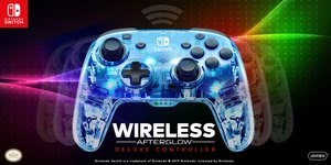 The Afterglow Wireless Deluxe Controller for the Nintendo Switch Looks and Sounds Pretty Awesome