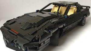 The Classic KNIGHT RIDER Car K.I.T.T. Gets an Awesome LEGO Build