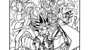 The Creator of YU-GI-OH! Shared an Awesome Coloring Page on Social Media