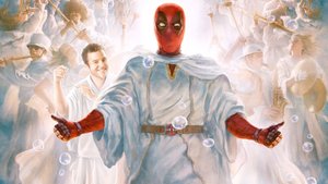 The Latest Poster From ONCE UPON A DEADPOOL Seems To Parody a Painting of Christ Used By The LDS Church