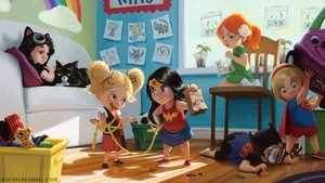 The Little Girls of DC Comics Are up to Hijinks in DC Day Care Art by Mauricio Abril