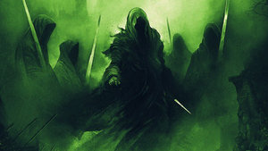 The Nazgûl Loom Over Frodo in Cool New THE LORD OF THE RINGS Art Print