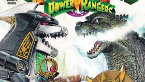 The Power Rangers Will Meet Godzilla in March via Crossover Comic GODZILLA VS. THE MIGHTY MORPHIN POWER RANGERS