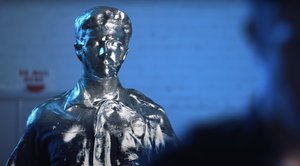 The TERMINATOR 2 T-1000 Liquid Metal Effect Pulled off Practically By Corridor Crew