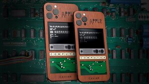 These Custom-Made iPhone Were Made Out of a Rare Apple 1 Computer