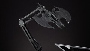 This Batwing Desk Light is Exactly What You Need For Your Batcave