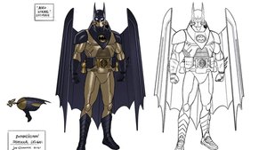 This Concept Art For THE FLASH Was Inspired by the Action Figures for '89 BATMAN and BATMAN RETURNS