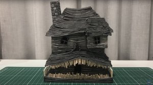 This Cool MONSTER HOUSE Model Was Created From a Tissue Box