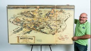 This Disneyland Map Hand Drawn By Walt Disney Sold For an Insane Amount of Money