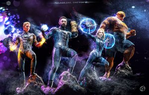 This FANTASTIC FOUR Fan Art is Really Cool
