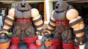 This Guy Built a 7-Foot-Tall Juggernaut Cosplay Suit