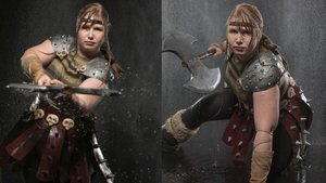 This HOW TO TRAIN YOUR DRAGON Astrid Cosplay Slays