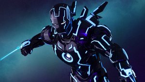 This IRON MAN And TRON Mashup Action Figure Is Too Cool For Words