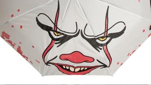 This IT-Themed Pennywise The Clown Umbrella Bleeds When it Rains