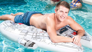 This Millennium Falcon Pool Float is the Floatiest Hunk of Junk in the Galaxy