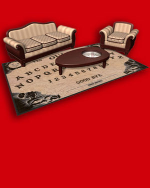 This Ouija Board Rug and Coffee Table Need to Exist