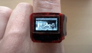 This Ring Has a Playable Version of of The Classic Game DOOM Built Into It