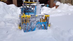 This Snowblower Made Out Of Lego Is The Peak Of Human Innovation