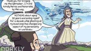 This STAR WARS: THE LAST JEDI Comic Strip Gives Haters What They Wanted