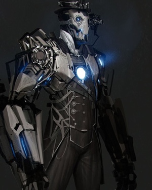 This Steampunk IRON MAN Art Comes with a Grim Backstory